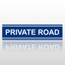 Private 201 Street Sign