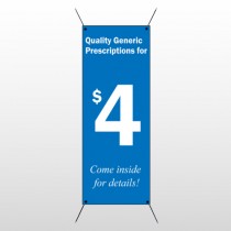 Pharmacy 102 Flex Banner Stand
