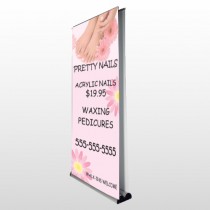 Nail Salon 291 Retractable Banner Stand