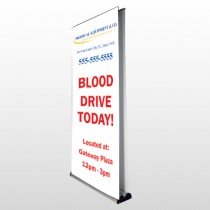 Blood Drive 97 Retractable Banner Stand