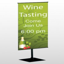 Grill 56 Center Pole Banner Stand