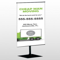 Moving 121 Center Pole Banner Stand