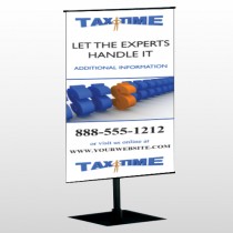Tax Time 171 Center Pole Banner Stand