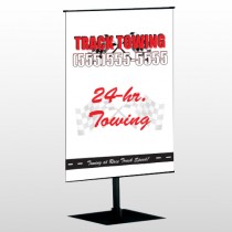 Towing 126 Center Pole Banner Stand