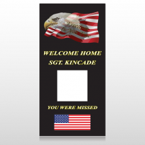Eagle Flag 307 Custom Sign