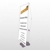 Convention 239 Exterior Flex Banner Stand