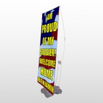 Flag 57 Exterior Flex Banner Stand
