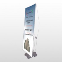 Industry 168 Exterior Flex Banner Stand