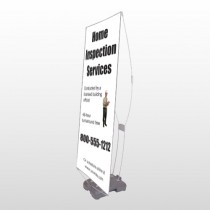 Home Inspection 360 Exterior Flex Banner Stand