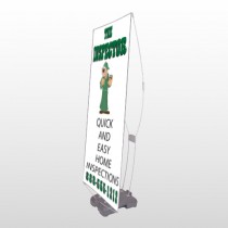 Home Inspection 361 Exterior Flex Banner Stand