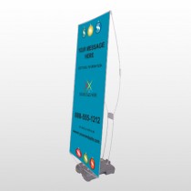 Insurance 176 Exterior Flex Banner Stand