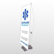 Pharmacy 103 Exterior Flex Banner Stand
