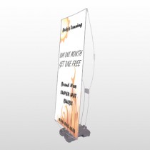 Tanning 298 Exterior Flex Banner Stand