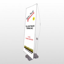 Towing 125 Exterior Flex Banner Stand