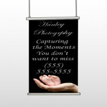 Flower 49 Hanging Banner Stand