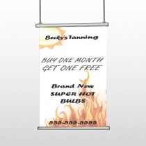 Tanning 298 Hanging Banner