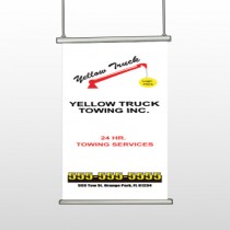 Towing 125 Hanging Banner