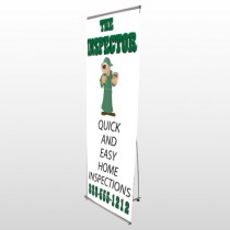 Home Inspection 361 Flex Banner Stand