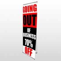 Small Business 53 Flex Banner Stand 