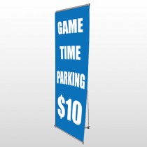 Parking 123 Flex Banner Stand