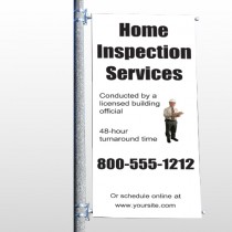 Home Inspection 360 Pole Banner