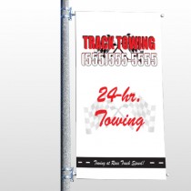 Towing 126 Pole Banner