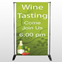 Grill 56 Pocket Banner Stand