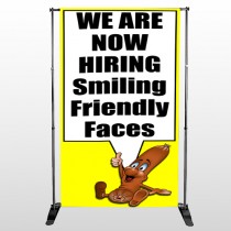 Small Business 54 Pocket Banner Stand 