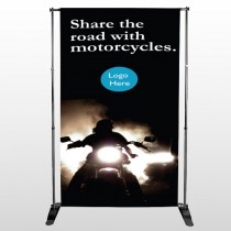 Motorcycle 106 Pocket Banner Stand