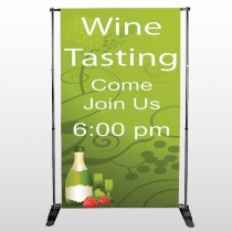 Grill 56 Pocket Banner Stand