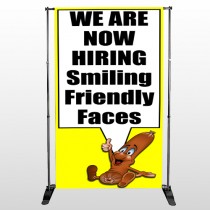 Small Business 54 Pocket Banner Stand 