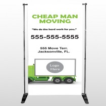 Moving 121 Pocket Banner Stand