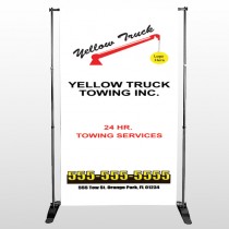 Towing 125 Pocket Banner Stand