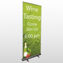 Grill 56 Retractable Banner Stand