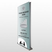 Bank 174 Retractable Banner Stand