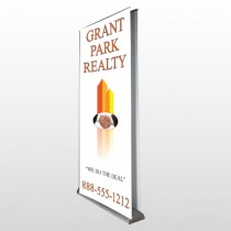 Real Handshake 365 Retractable Banner Stand