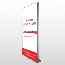 City Council 133 Retractable Banner Stand
