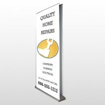 Construction 244 Retractable Banner Stand