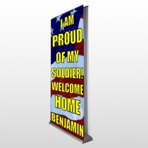 Flag 57  Retractable Banner Stand