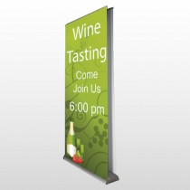 Grill 56 Retractable Banner Stand