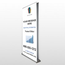 Mortgage 177 Retractable Banner Stand