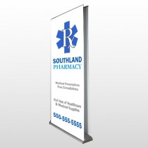 Pharmacy 103 Retractable Banner Stand