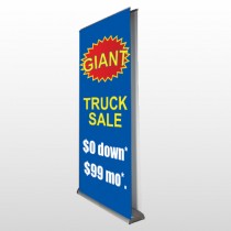 Starburst 119 Retractable Banner Stand