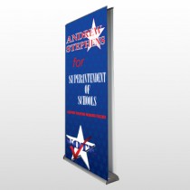Superintendent 306 Retractable Banner Stand