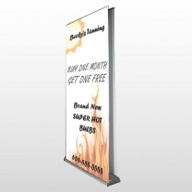 Tanning 298 Retractable Banner Stand