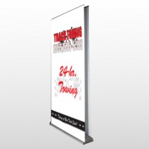 Towing 126 Retractable Banner Stand