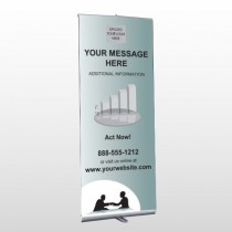 Bank 174 Retractable Banner Stand