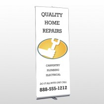 Construction 244 Retractable Banner Stand