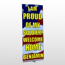 Flag 57 Retractable Banner Stand