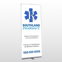 Pharmacy 103 Retractable Banner Stand